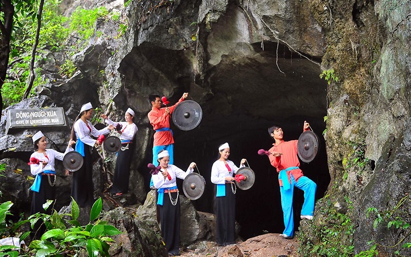 Các hang động tại Cúc Phương được nhiều du khách lui tới khám phá. Ảnh: Trang thông tin điện tử huyện Nho Quan