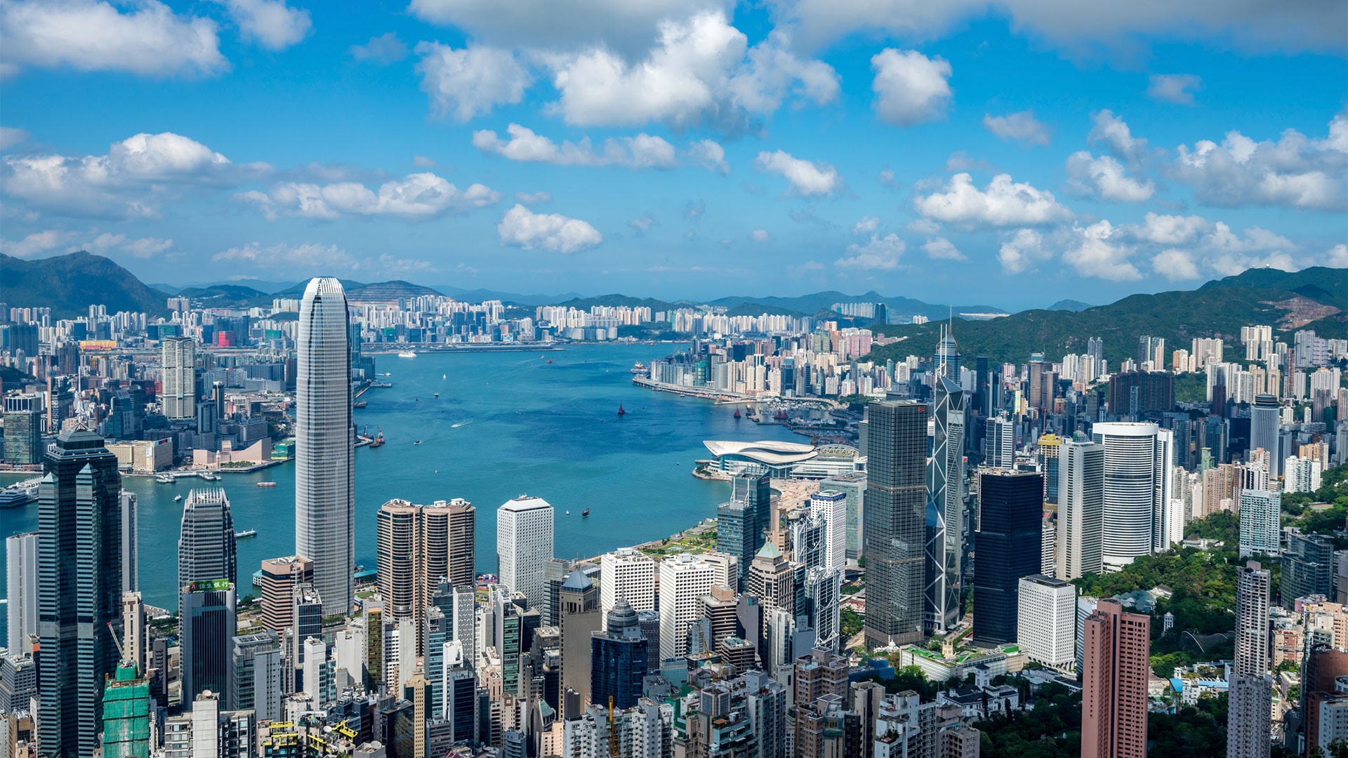 Hong Kong nhìn từ trên cao. Ảnh: Hong Kong Tourism Board
