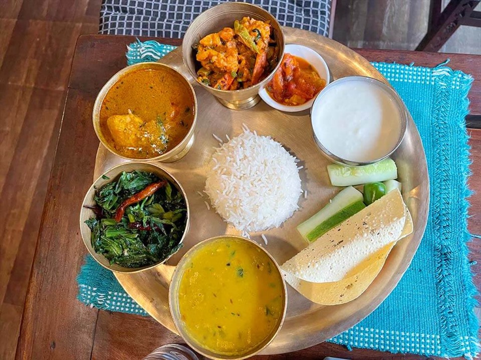 Dal Bhat. Ảnh: Abby's Plate