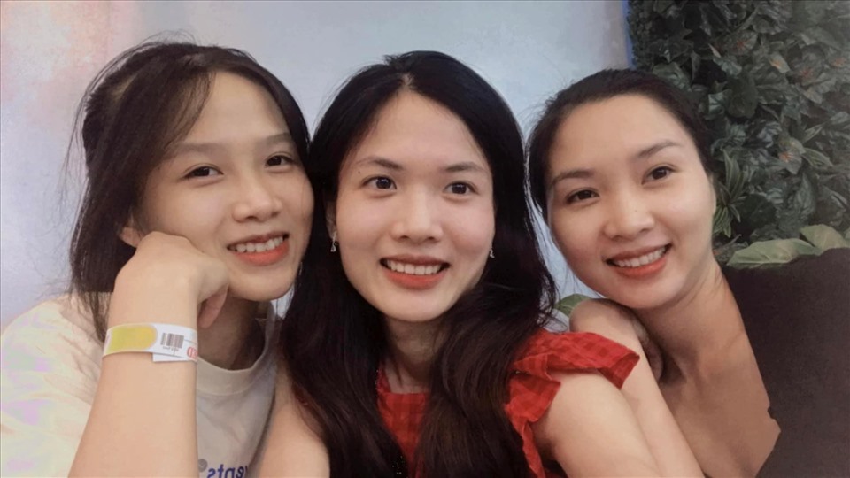 Chị Thu Trang và chồng lựa chọn Ảnh: Nhân vật cung cấp