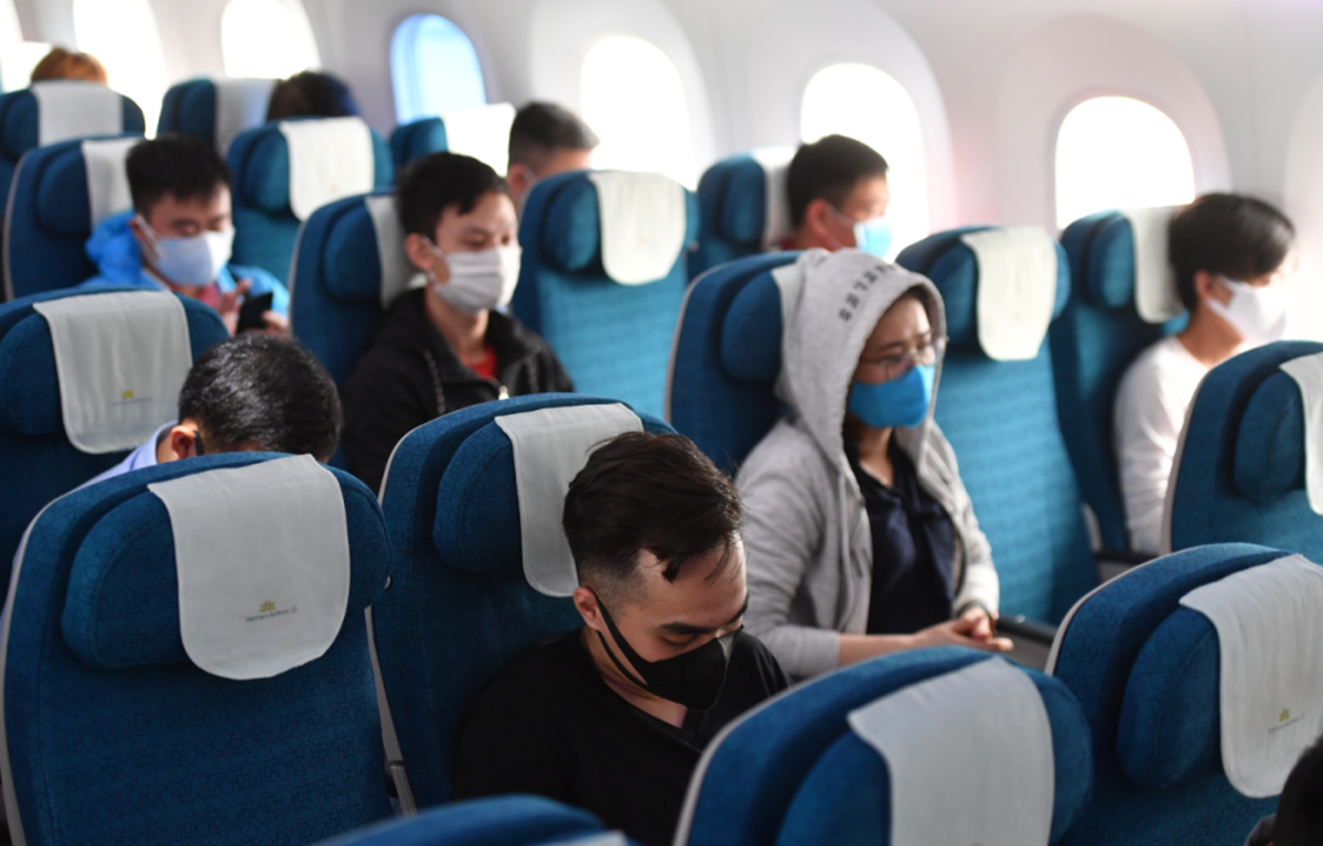 Nhiều hãng có các ghế cố tình bỏ trống. Ảnh: Vietnam Airlines.